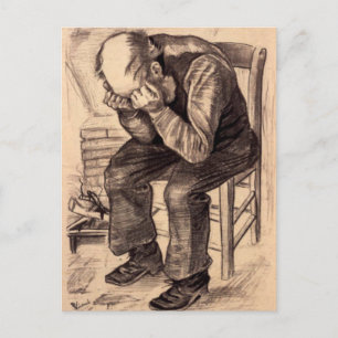 At Eternitys Gate - Van Gogh Postcard