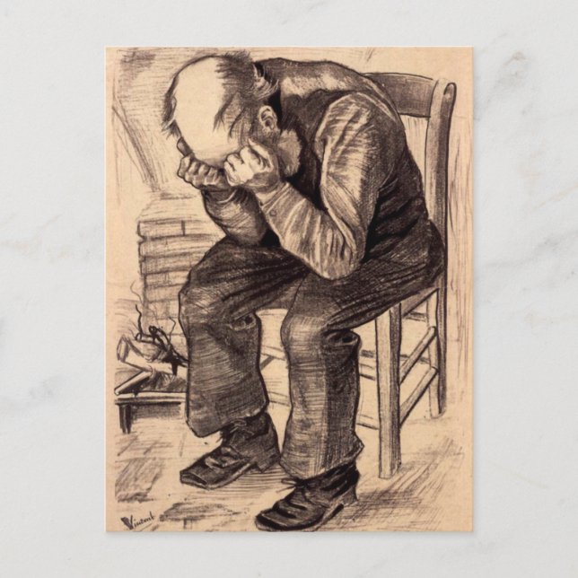 At Eternitys Gate - Van Gogh Postcard (Front)