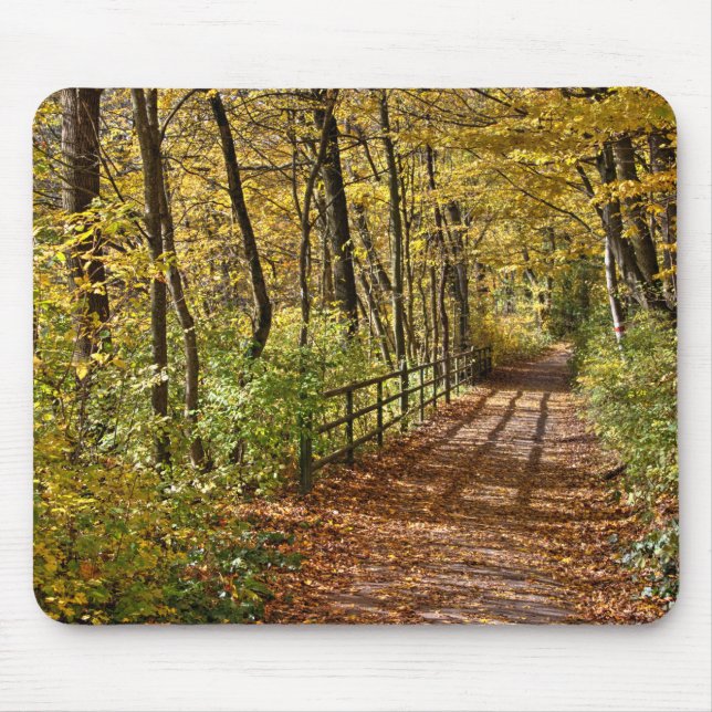 At Fall In Wienerwald Mouse Pad (Front)