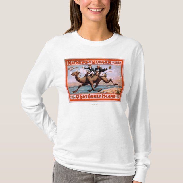 "At gay Coney Island" Musical Comedy Poster #4 T-Shirt (Front)