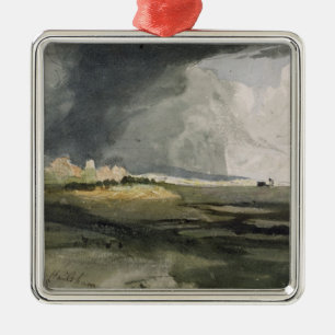 At Hailsham, Sussex: A Storm Approaching, 1821 (w/ Metal Tree Decoration