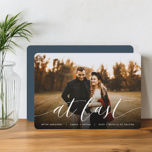 At Last   Full Photo Engagement Announcement