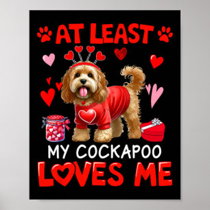 At Least My Apoo Loving Me Valentine's Single Owne Poster