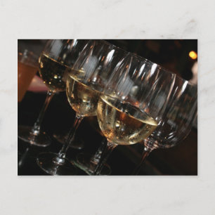 At my age I need wine glasses Postcard