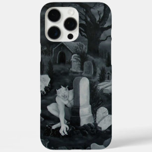 At night on the cemetery - Devil iPhone 16 Pro Max Case