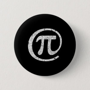 At Pi Symbol @ Math Geek Pi Day 6 Cm Round Badge