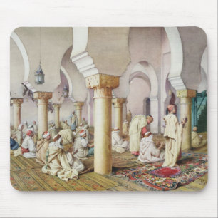 At Prayer in the Mosque, 1884 Mouse Pad