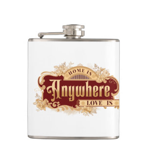 At Soi Is Anywhere Inspiration Citation Hip Flask