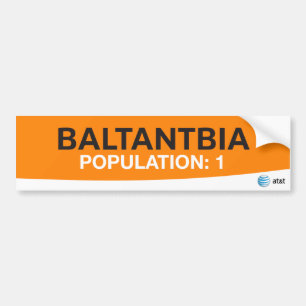 AT&T population sticker