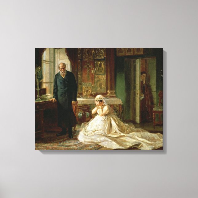 At the Altar, 1870s Canvas Print (Front)