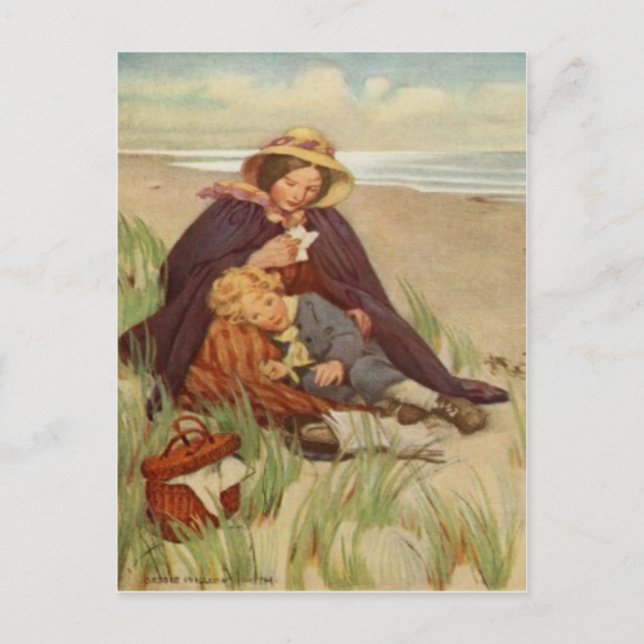 At The Back Of The North Wind  Smith Mother's Day Postcard (Front)