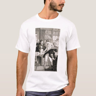 At the Bank, c.1800 (engraving) T-Shirt