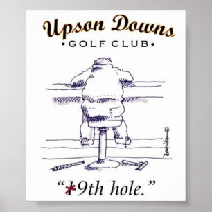 At the bar off the courses 16 x 12 poster, other s poster