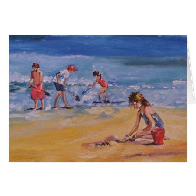 At the beach (Front Horizontal)