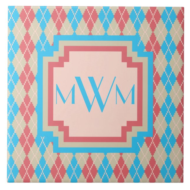 At the Beach Argyle Tile (Front)