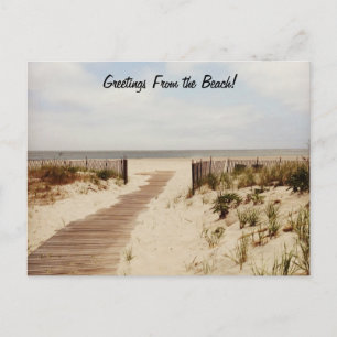 At the Beach Postcard