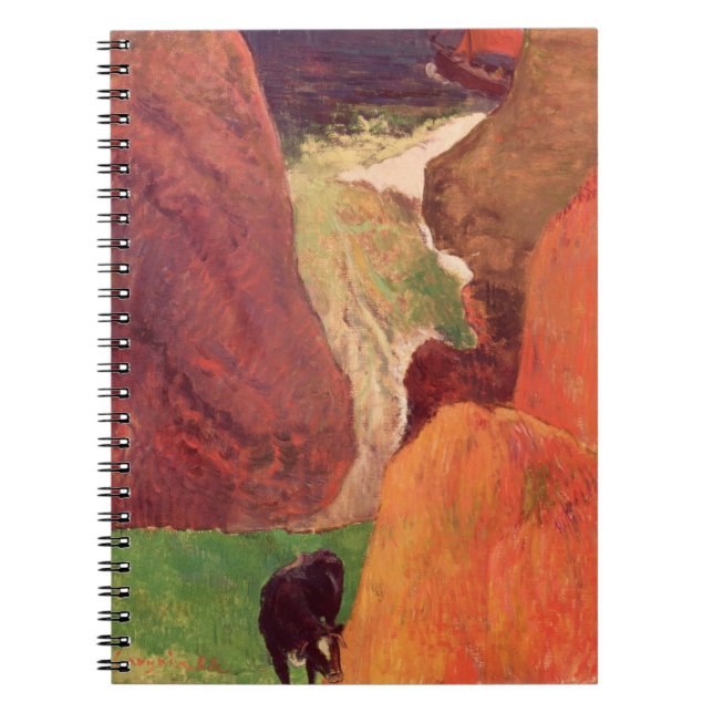 At the Bottom of the Gulf, 1888 Spiral Notebook (Front)