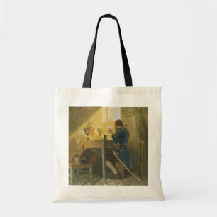 At the Cards in Cluny’s Cage by NC Wyeth Tote Bag