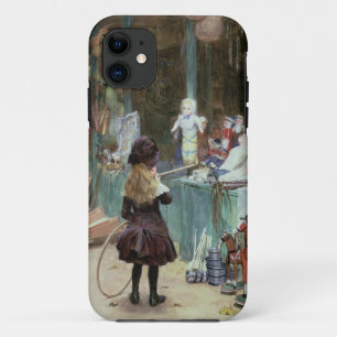 At the Champs-Elysees Gardens, c.1897 (gouache on Case-Mate iPhone Case