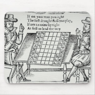 At the Chess Board Mouse Pad