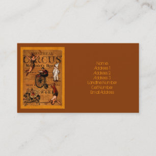 At the Circus Business Card