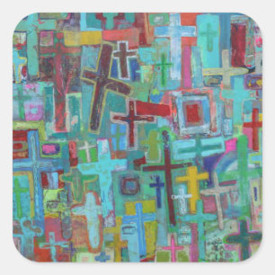 At the Cross Stickers