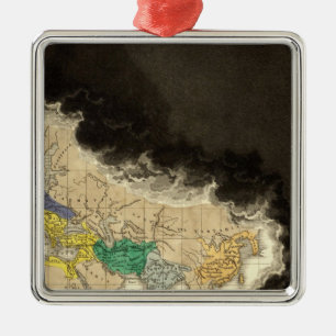 At The Death of Constantine 337 AD Metal Tree Decoration