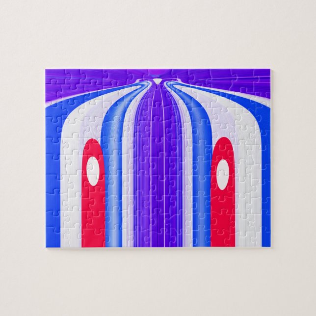 At the edge jigsaw puzzle (Horizontal)