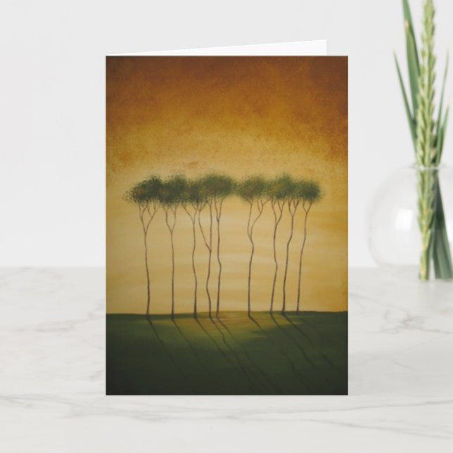 At The End of the Day Card (Front)