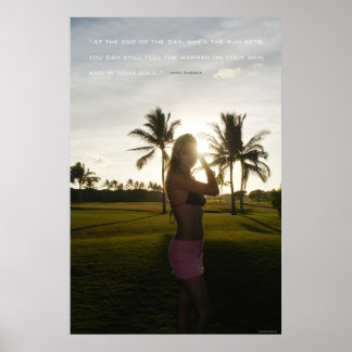 At the end of the day poster