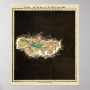 At The End of The Third Punic War 146 BC Poster