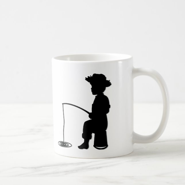 At the Fishing Hole Coffee Mug (Right)