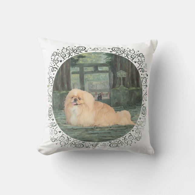 At the Gate Cushion (Front)