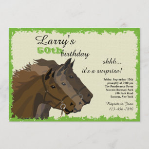 At the Gate Horse Racing Invitation