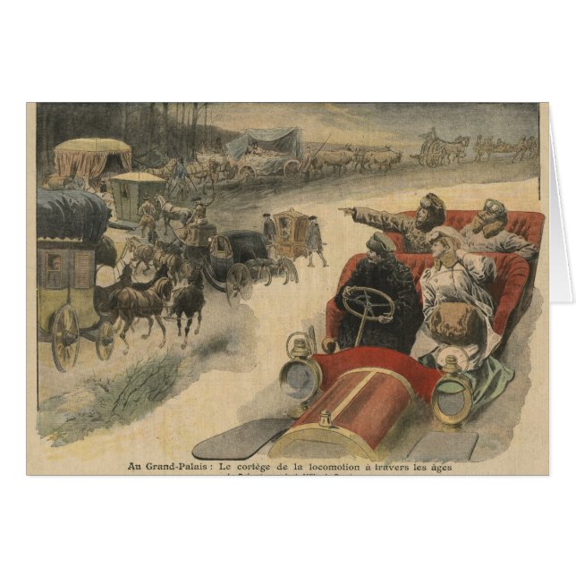 At the Grand Palais history of locomotion (Front Horizontal)