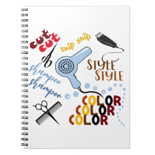 At The Hair Salon Notebook