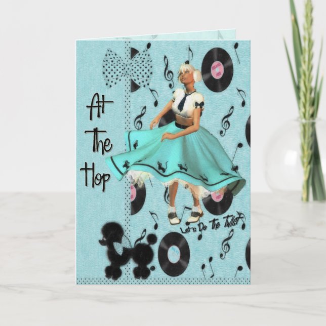 At The Hop Card (Front)