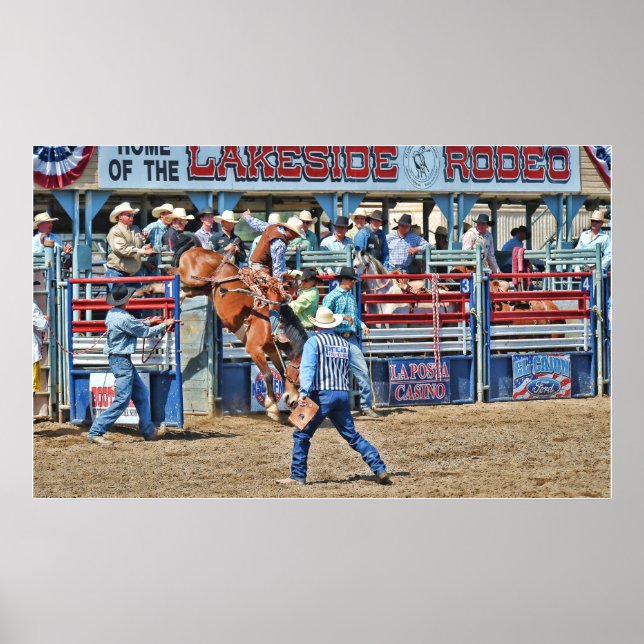 At The Lakeside Rodeo Poster (Front)