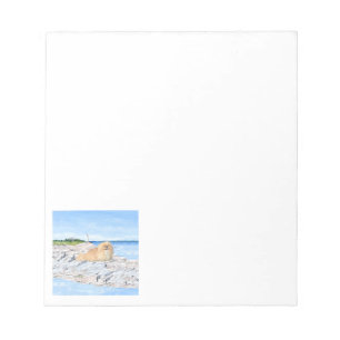 At the Lighthouse Notepad