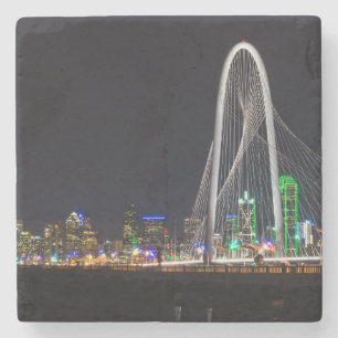 At The Margaret Hunt Hill Bridge Stone Coaster