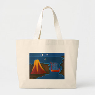 At the Messina Strait 2006 Large Tote Bag