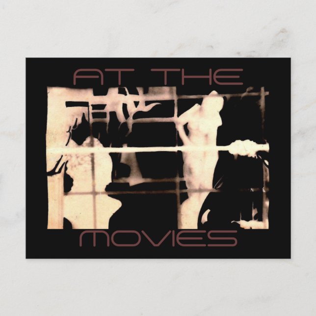 At The Movies Postcard (Front)