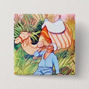 At The Oasis 15 Cm Square Badge