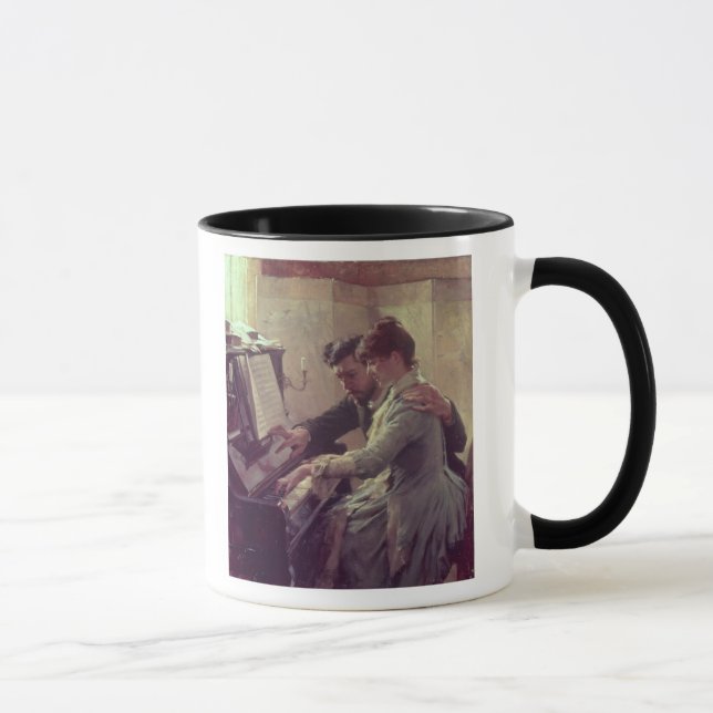 At the Piano Mug (Right)