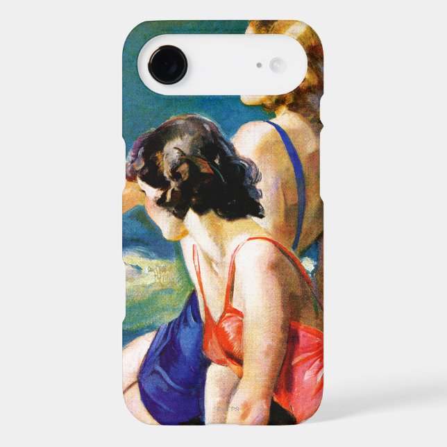 At the Pool Case-Mate iPhone Case (Back)