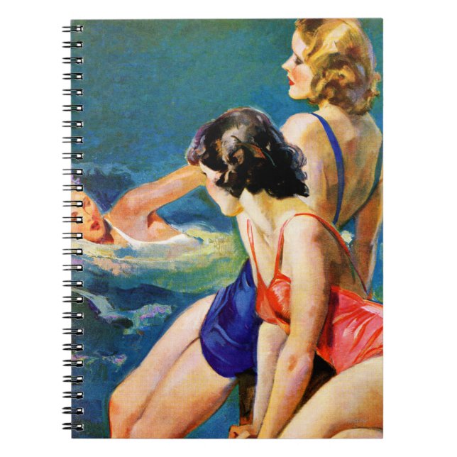 At the Pool Notebook (Front)