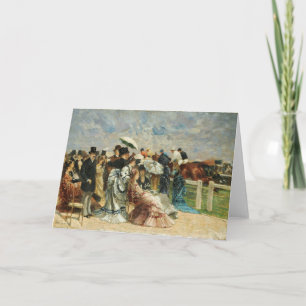 At the Races   Louis Abel-Truchet Card