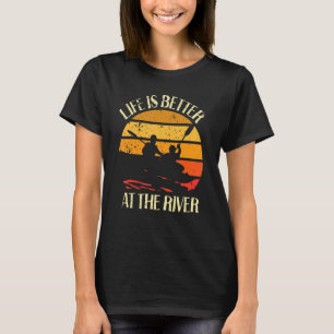 at the river kayak T-Shirt