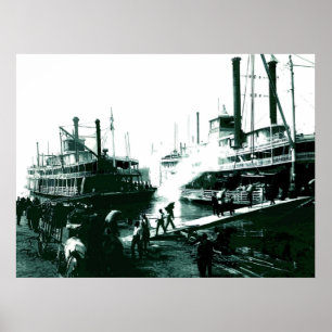 At the River - Poster