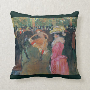 At the Rouge ~ The Dance ~ 1890 Cushion